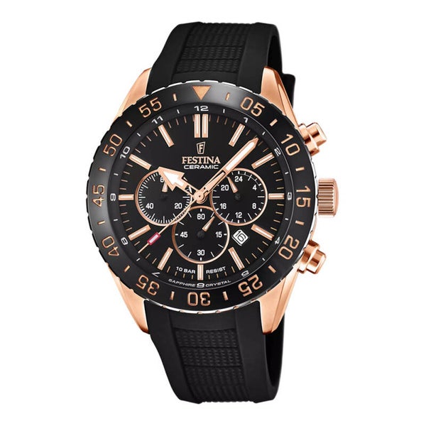 Festina Ceramic F20516/2 Herrenuhr Chronograph