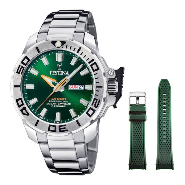 Festina The Originals Diver Set F20665/2 Herrenuhr Taucheruhr Multifunktion