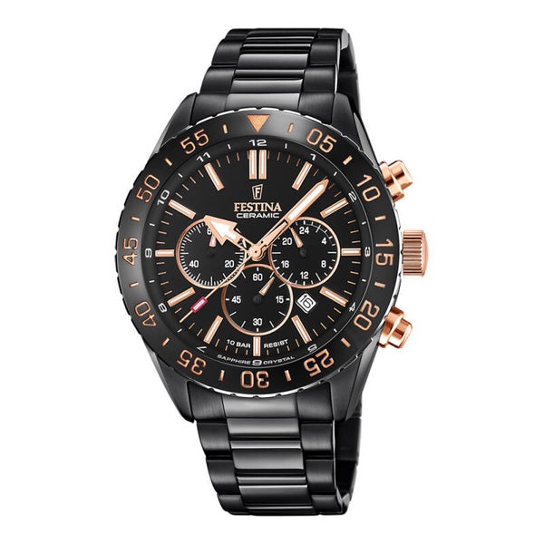 Festina Ceramic F20577/1 Herrenuhr Chronograph