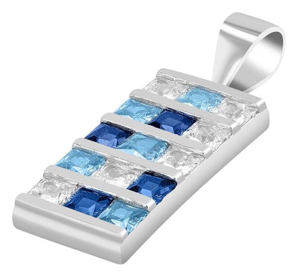 Lenja" 925-/ Echt Silber Anhänger mit farbigen Zirkonen 5310226-001