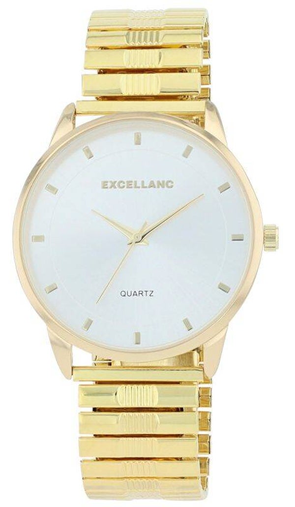 Excellanc Herrenuhr mit Edelstahlzugarmband  2700027-004