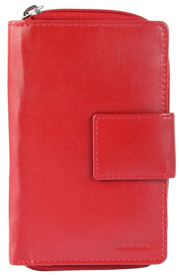 Akzent Damen Geldbörse aus Echtleder