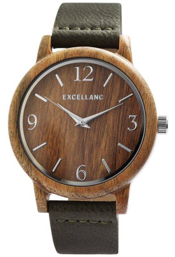 Excellanc Herrenuhr aus Holz  2900199-002