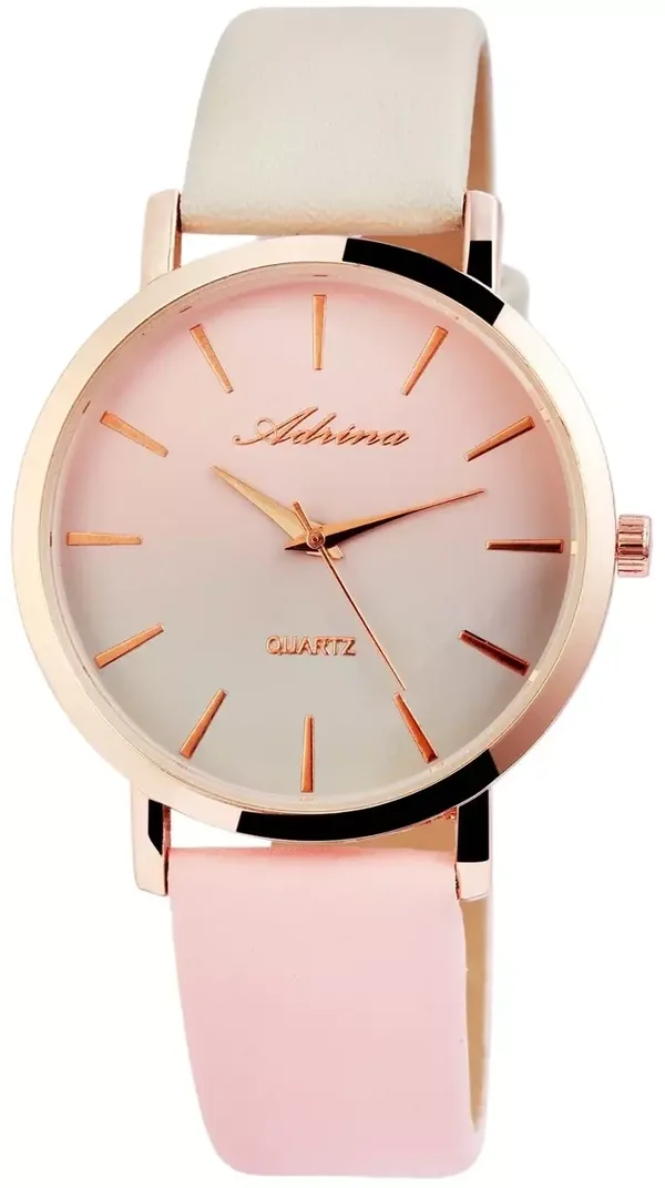 Damen Uhr mit Lederimitat Modisch u. schick Modellbezeichnung: AR0019