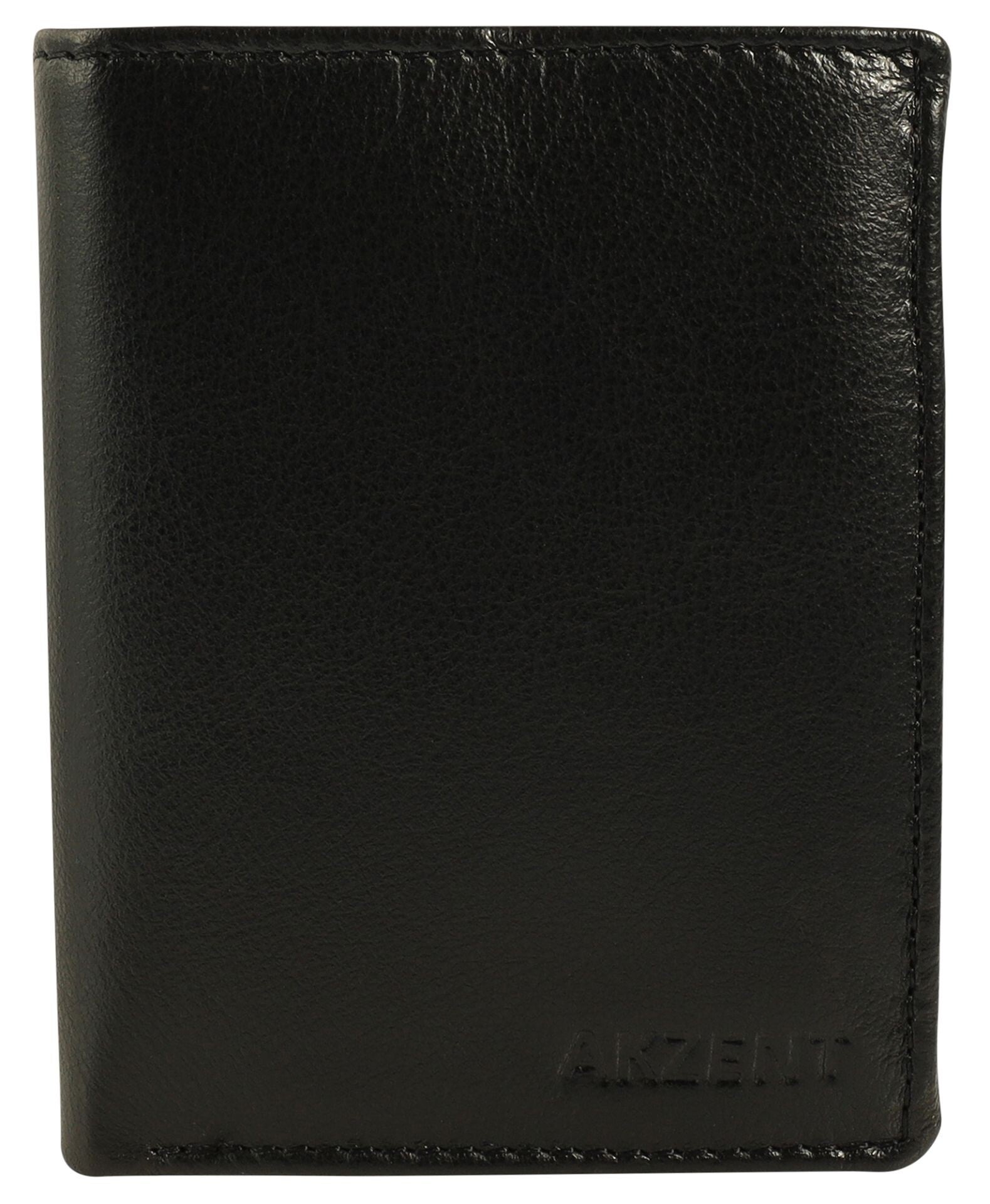 Akzent Echt Leder Geldbörse