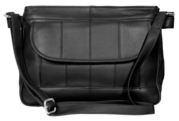 Leonardo Verrelli Umhängetasche aus Echtleder