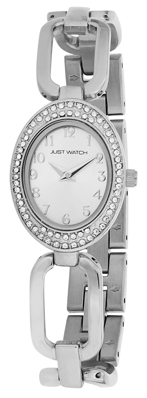 Just Watch "Tura" Damenuhr mit Edelstahl Gliederarmband