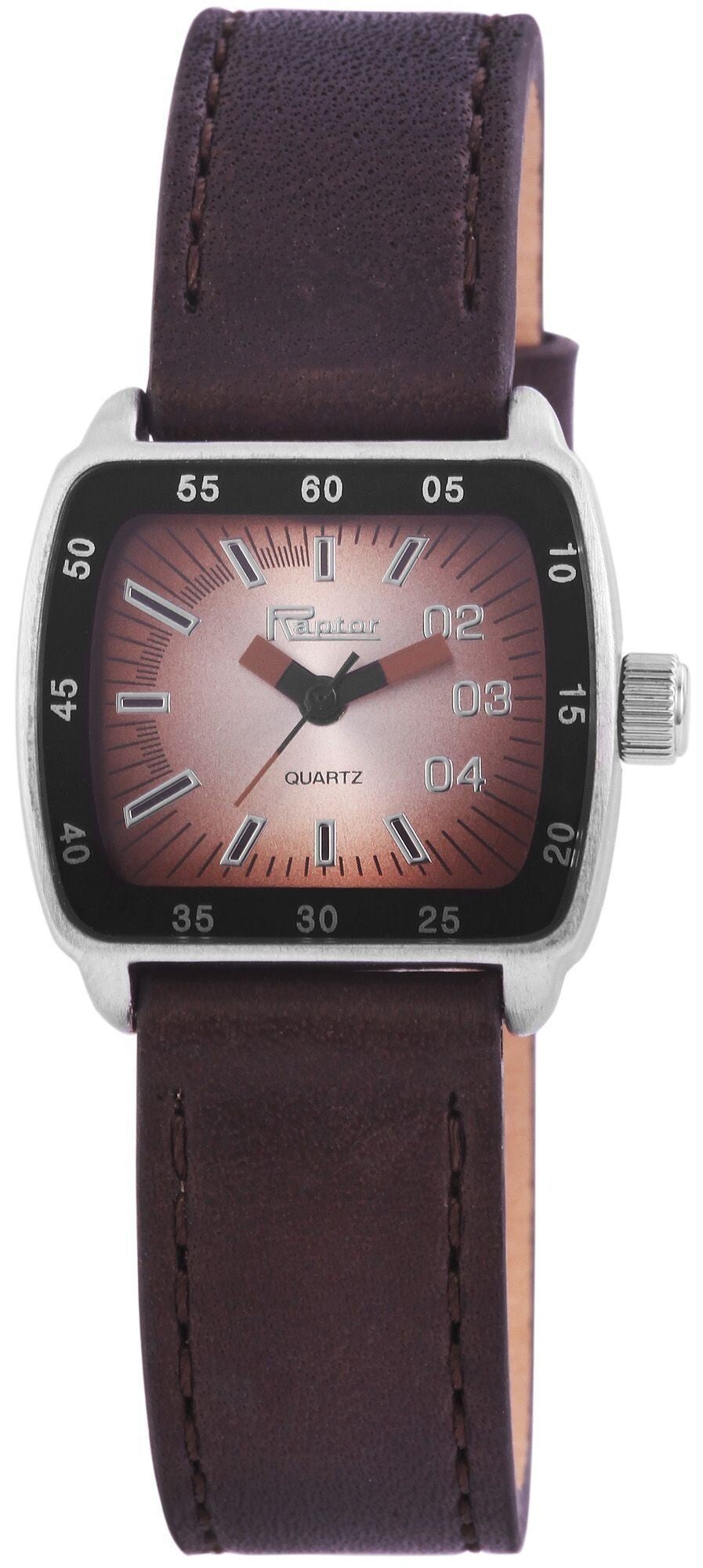 Raptor Damenuhr "Elsa" mit Echtlederarmband