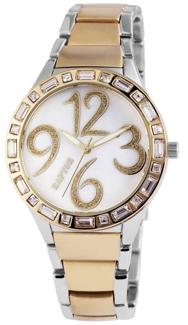 Raptor Damenuhr "Enie" mit Edelstahlarmband