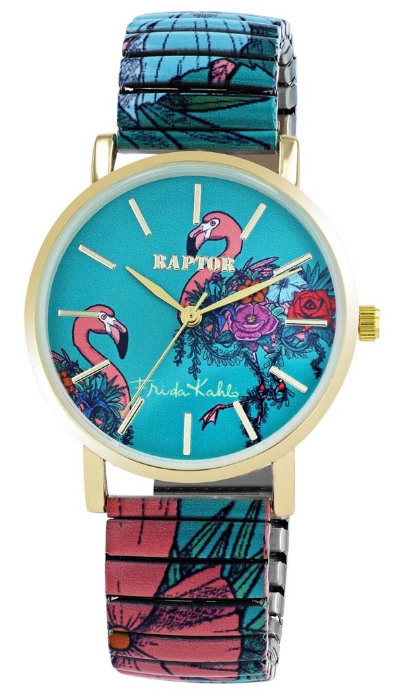 Raptor Damenarmbanduhr "Frida Kahlo Edition" mit Zugband