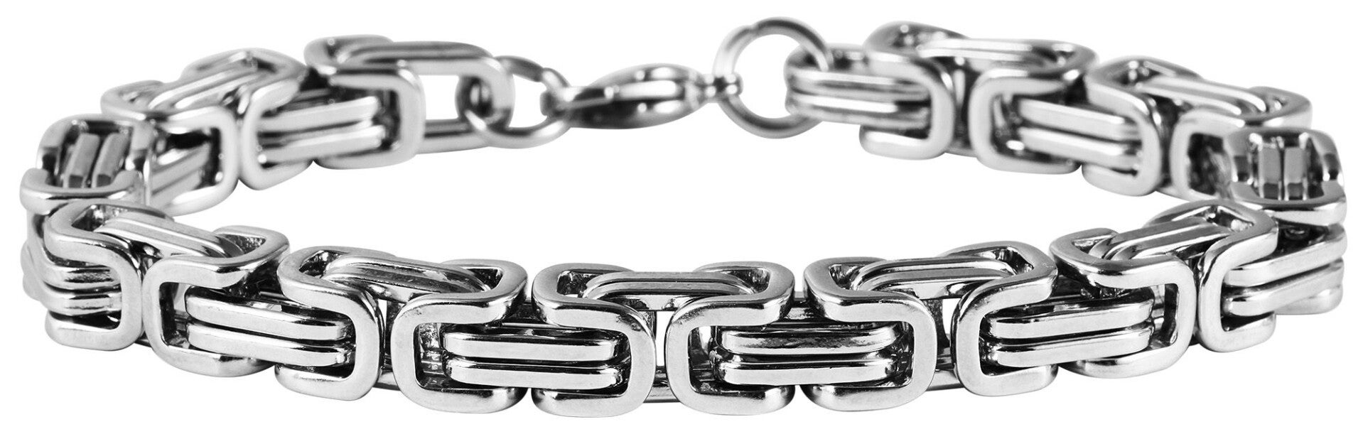 Raptor Königskettenarmband aus Edelstahl, Stärke 8 mm