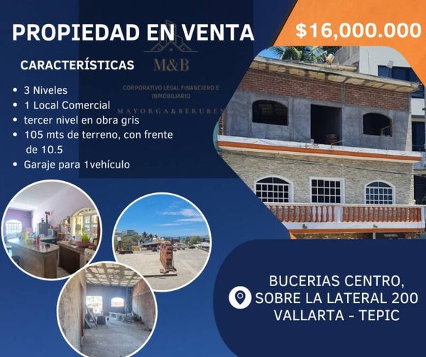 EDIFICIO EN BUCERIAS