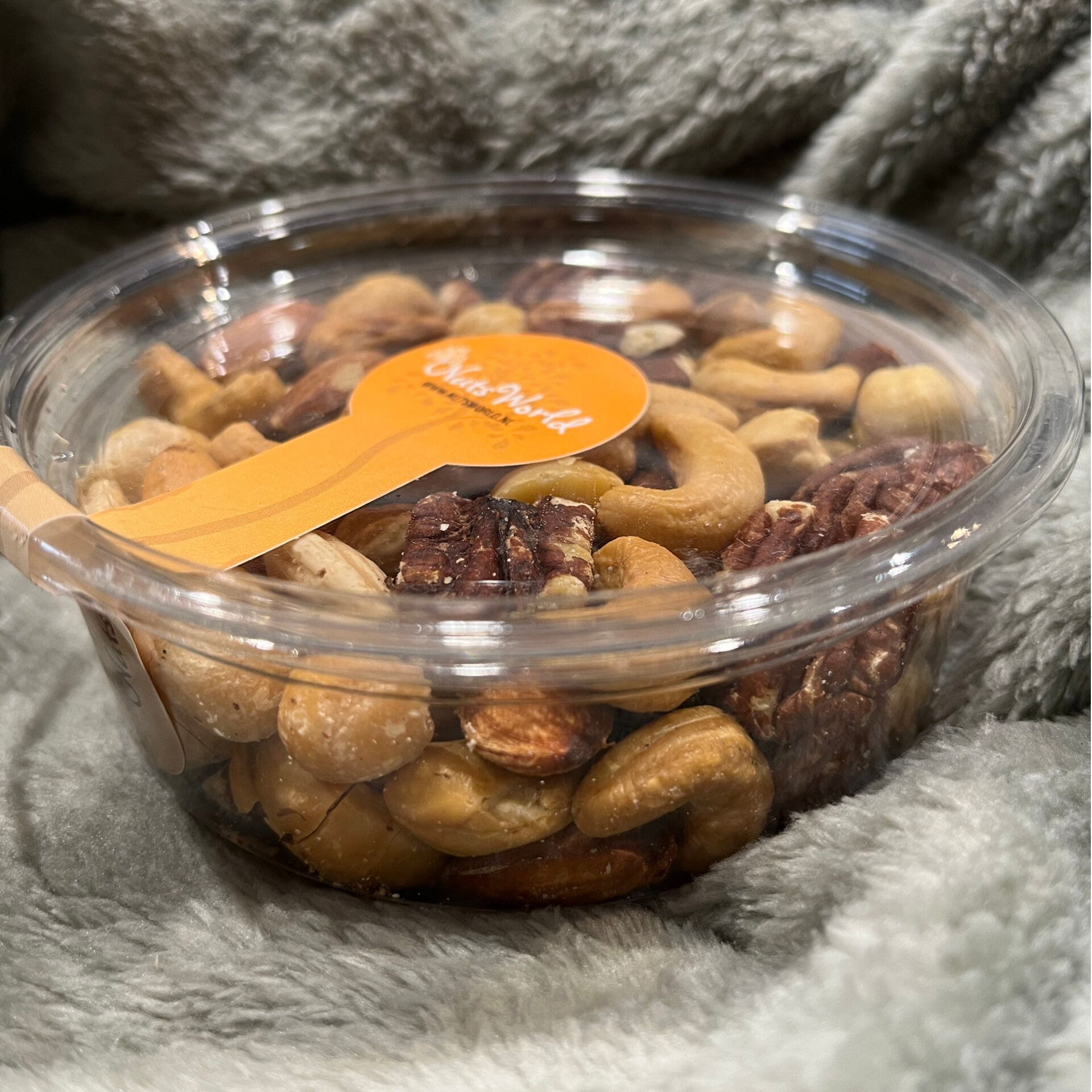 Macadamiamix ongezouten