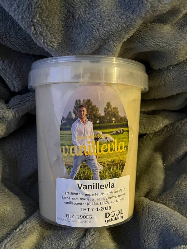 Vanillevla klein