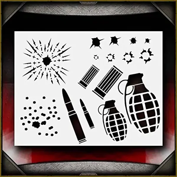 AS Stencils - Shoot Em Up