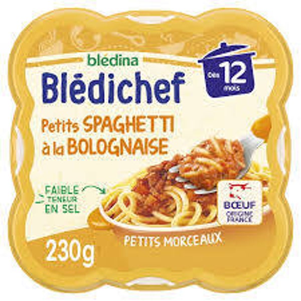 BLEDICHEF SPAGHETTI BOLO 230GRS