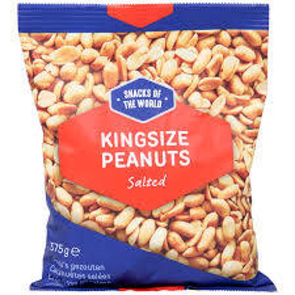 CACAHUÈTES SALÉE SNACK 375GR