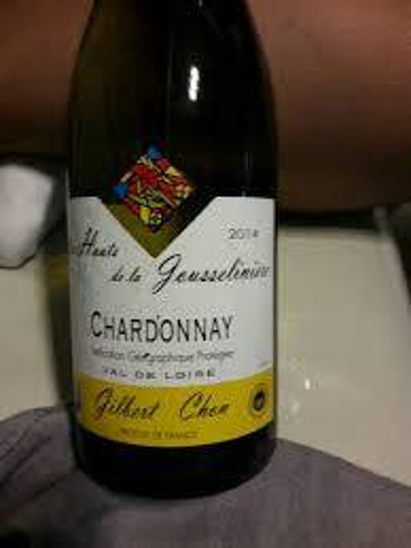 Chardonnay les hauts de la jousseliniere val de loire blanc gilbert chon