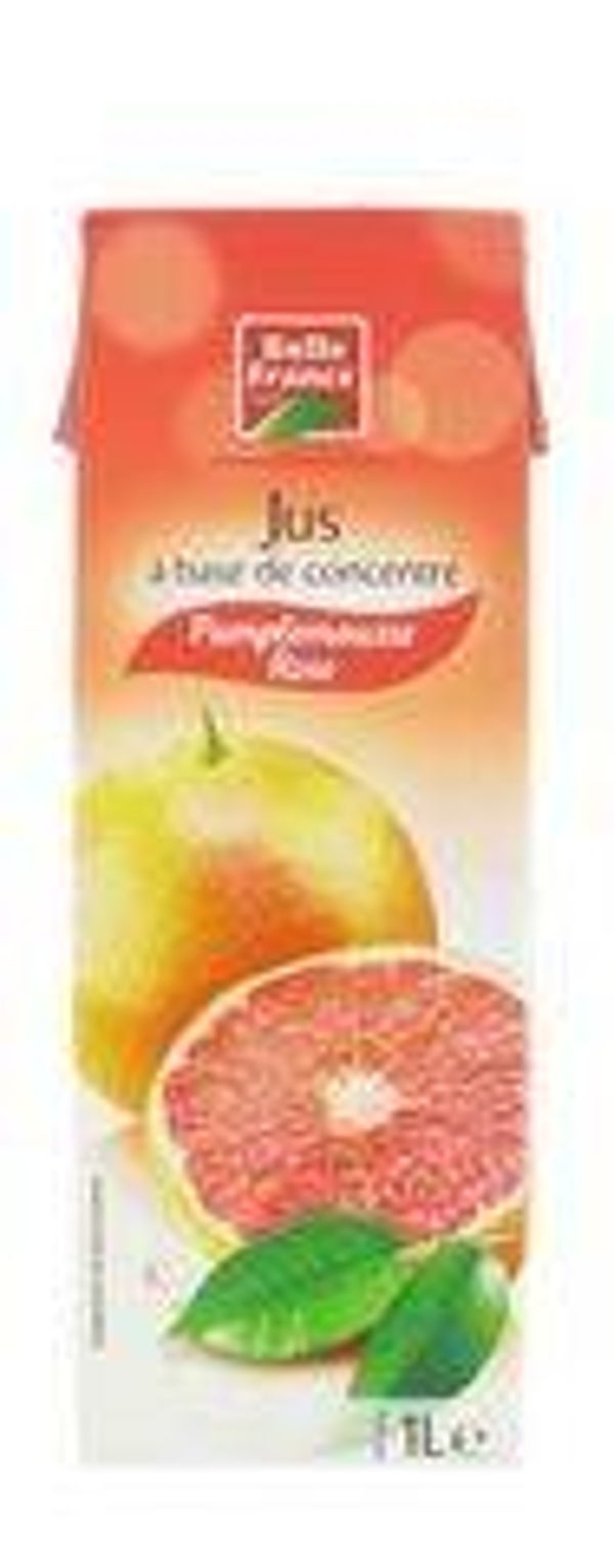 JUS BK 1L PUR JUS PAMPLEMOUSSE ROSE B.FR