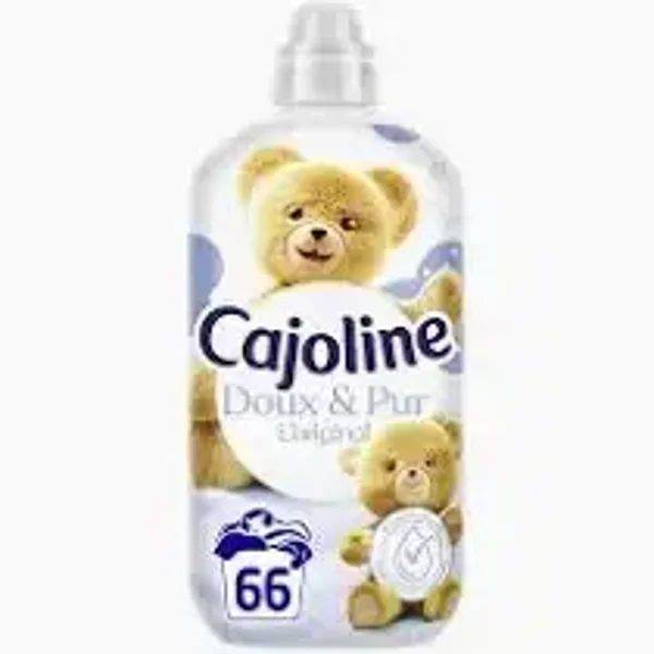 Adoucissant Bébé MUGUET CAJOLINE : le bidon de 1,38L