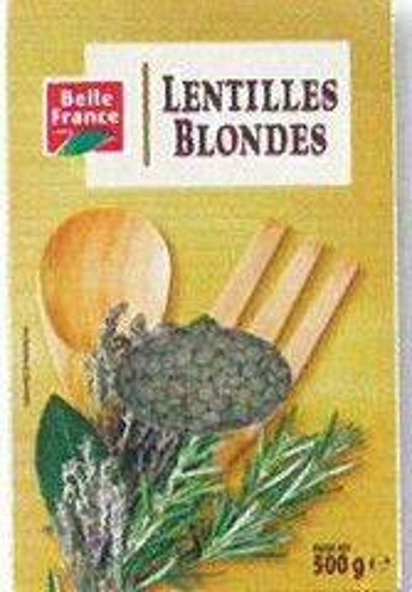 LENTILLE BLONDE ETUIT 500GRS BFR