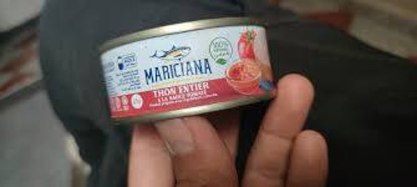 THON ENTIER A LA SAUCE TOMATE MARICIANA  65GR