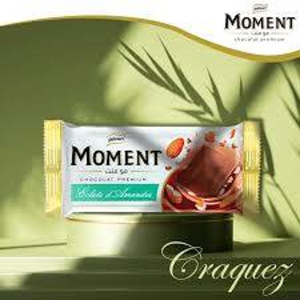 MOMENT CHOCOLAT PREMIUM LAIT ECLATS D'AMANDES