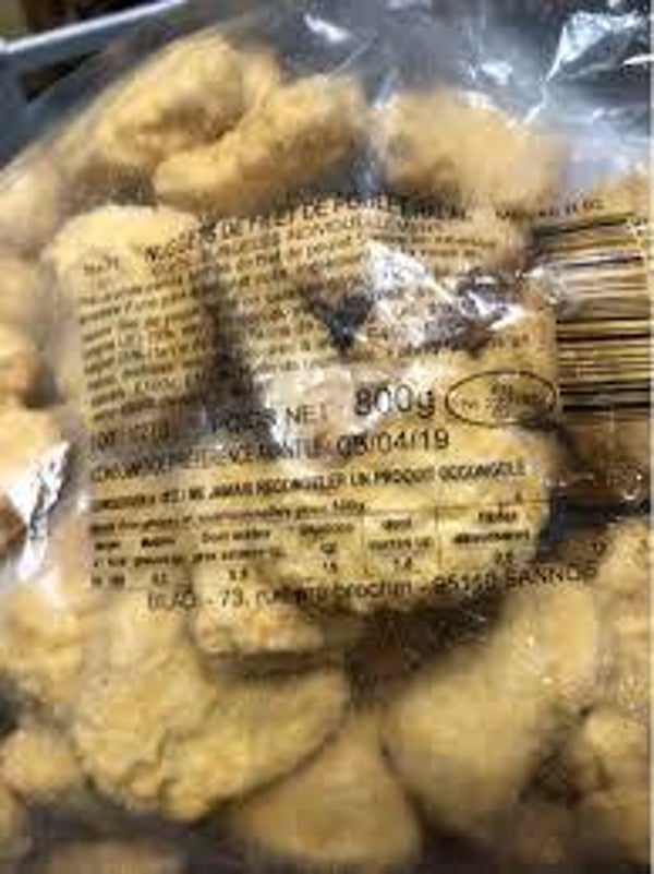 SURGELÉ DIN'HALAL NUGGETS DE POULET 800GR