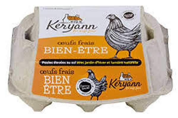 OEUFS FRAIX X6 KERYANN