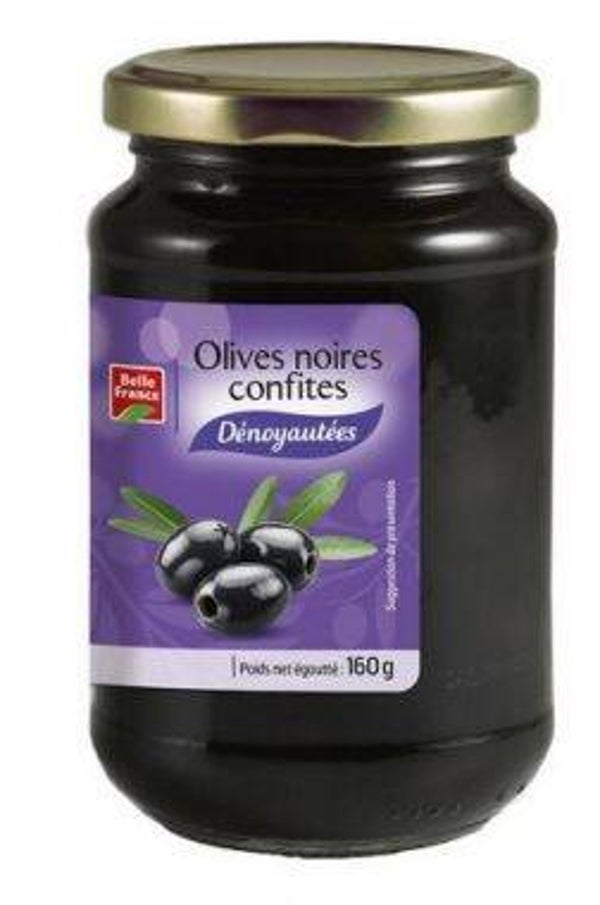 OLIVES NOIR DENOY.160GR B.FR