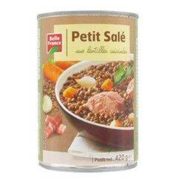PETIT SALE AUX LENTILLES CUISINÉES 1/2 B.FR 420GR