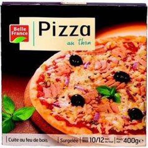 SURGELÉ 400GR PIZZA THON FEU DE BOIS B.FR