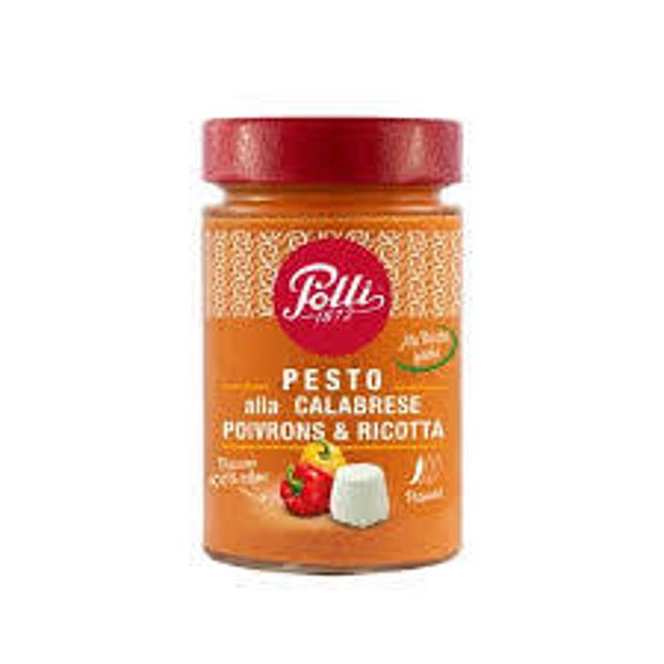 POLLI ITALIE PESTO POIVRON ET RICOTTA