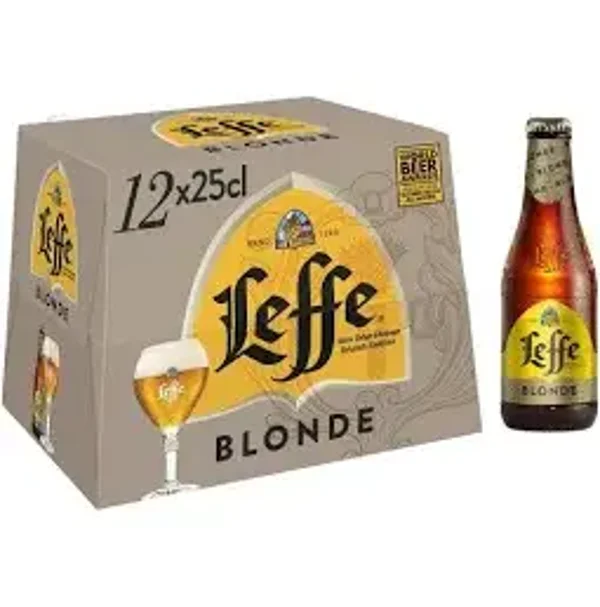 LEFFE BLONDE PACK 12X25CL