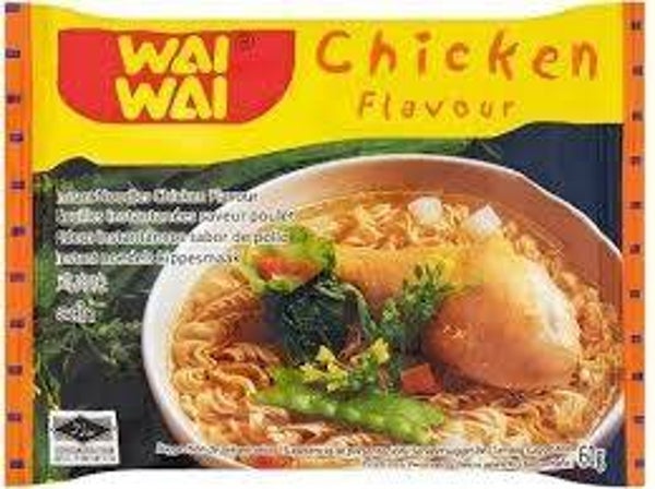 NOUILLES INSTANTANEES WAI WAI POULET 60GRS