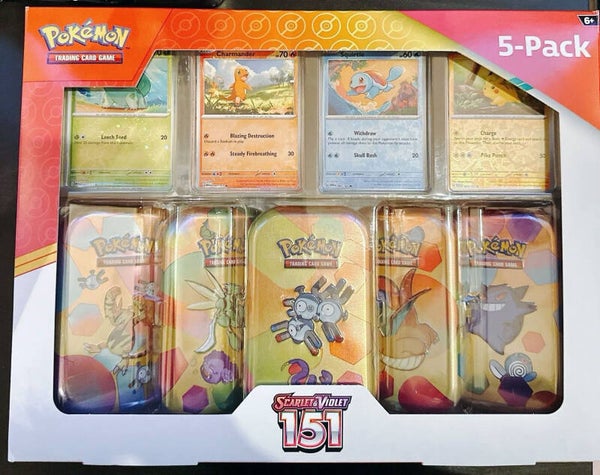 151 mini tin bundel incl 4 promo’s