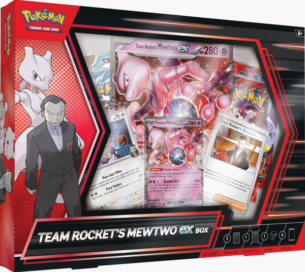 Pokémon TCG - Team Rocket's Mewtwo EX Box