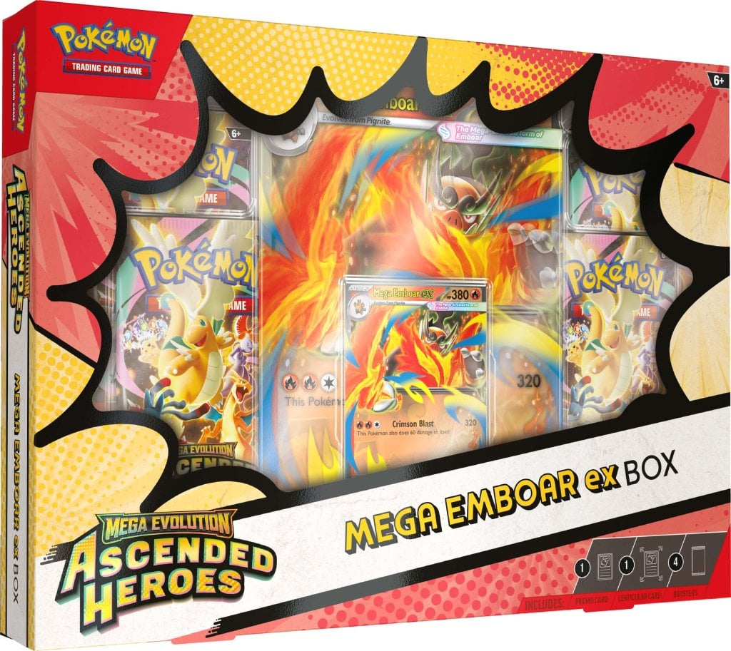 Ascended Heroes Mega Emboar EX