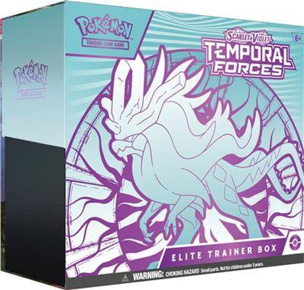 Pokémon TCG: SV05 Temporal Forces Elite Trainer Box