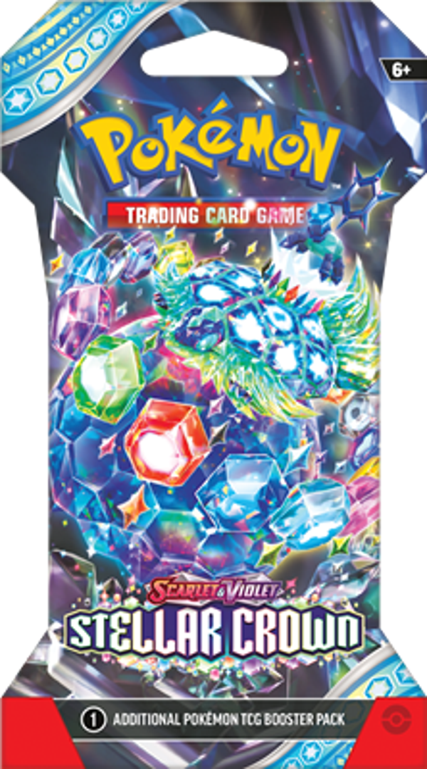 Pokémon TCG: SV7: Stellar Crown Sleeved Booster
