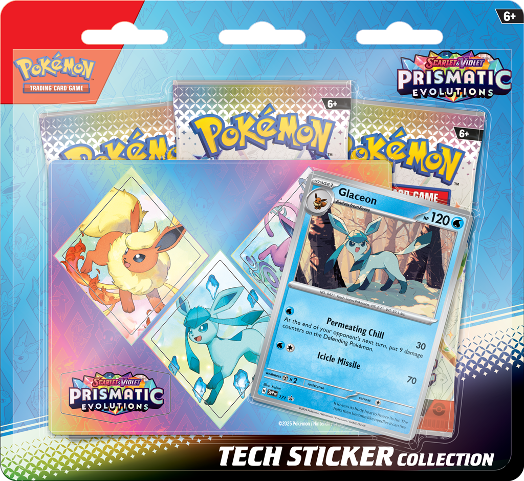 Pokémon TCG: SV8.5 Prismatic Evolutions Tech Sticker