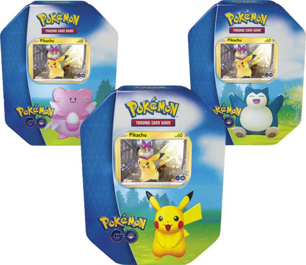Pokémon GO - Snorlax/Pikachu/Blissey Gift Tin