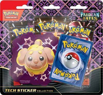 Pokémon TCG: SV04.5 Paldean Fates Tech Sticker Blister