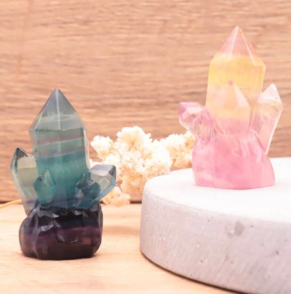 cristaux 5cm fluorine