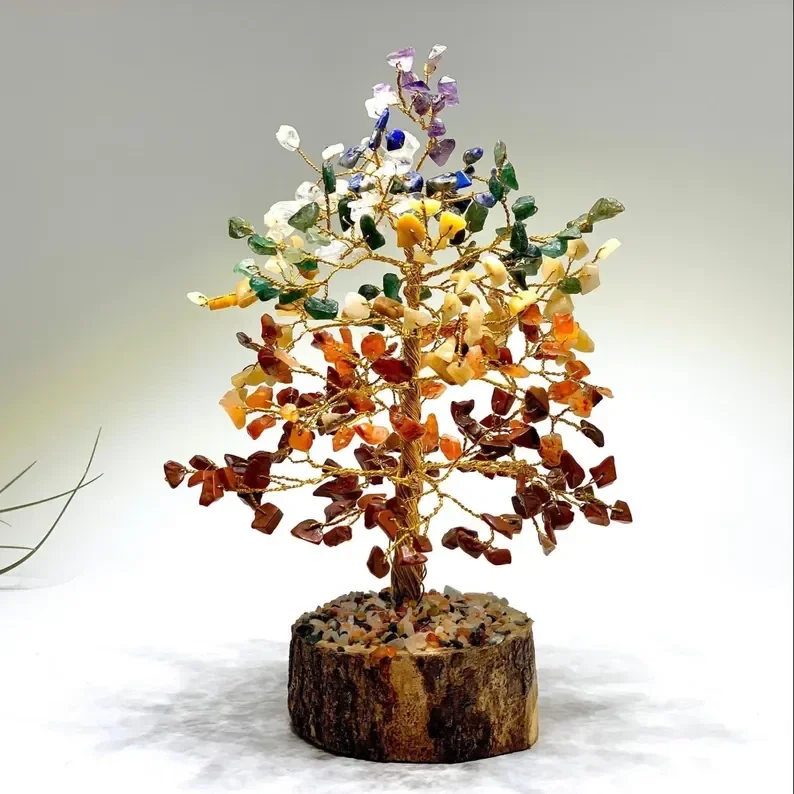Arbre d'ornement base bois