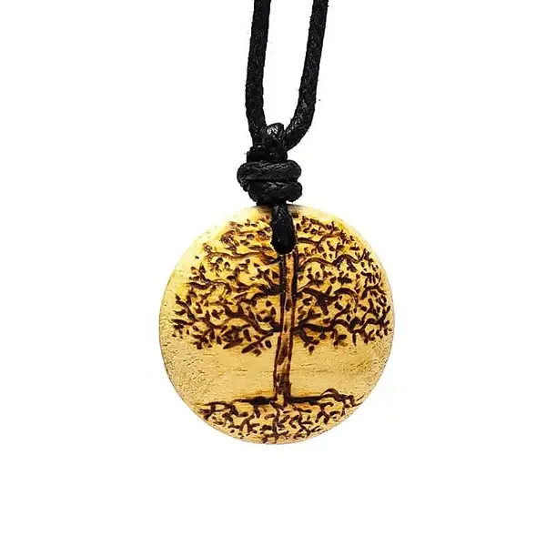 collier bois de palo santo