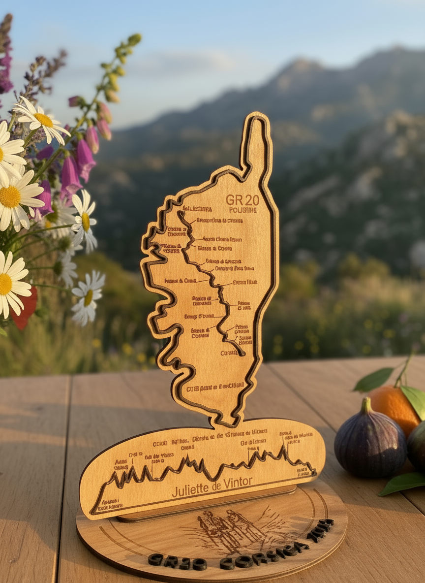 Trophée GR20 personnalisée