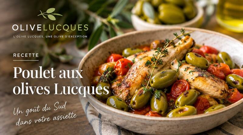 Recette poulet olives Lucques