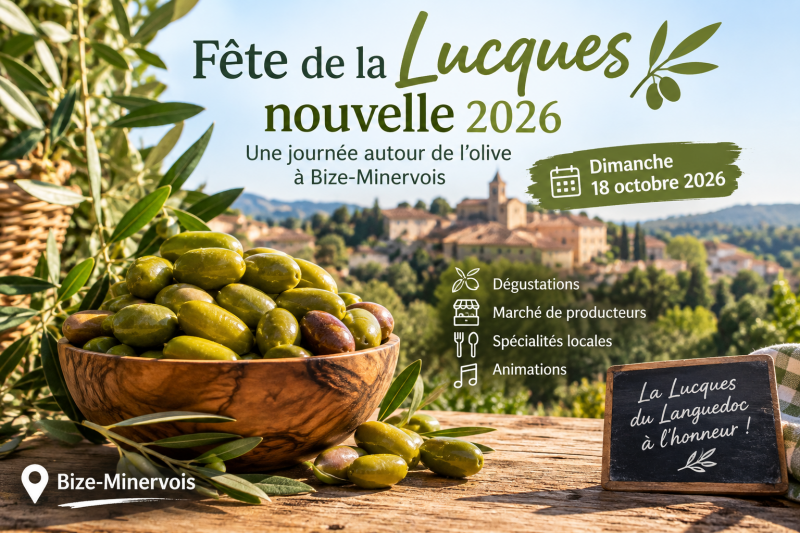 Fete de la lucques nouvelle 2026 bize minervois