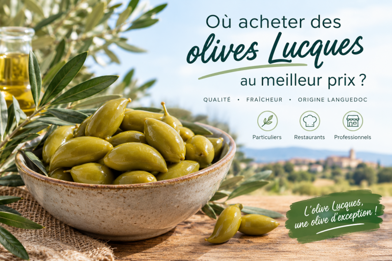 Ou acheter des olives Lucques au meilleur prix